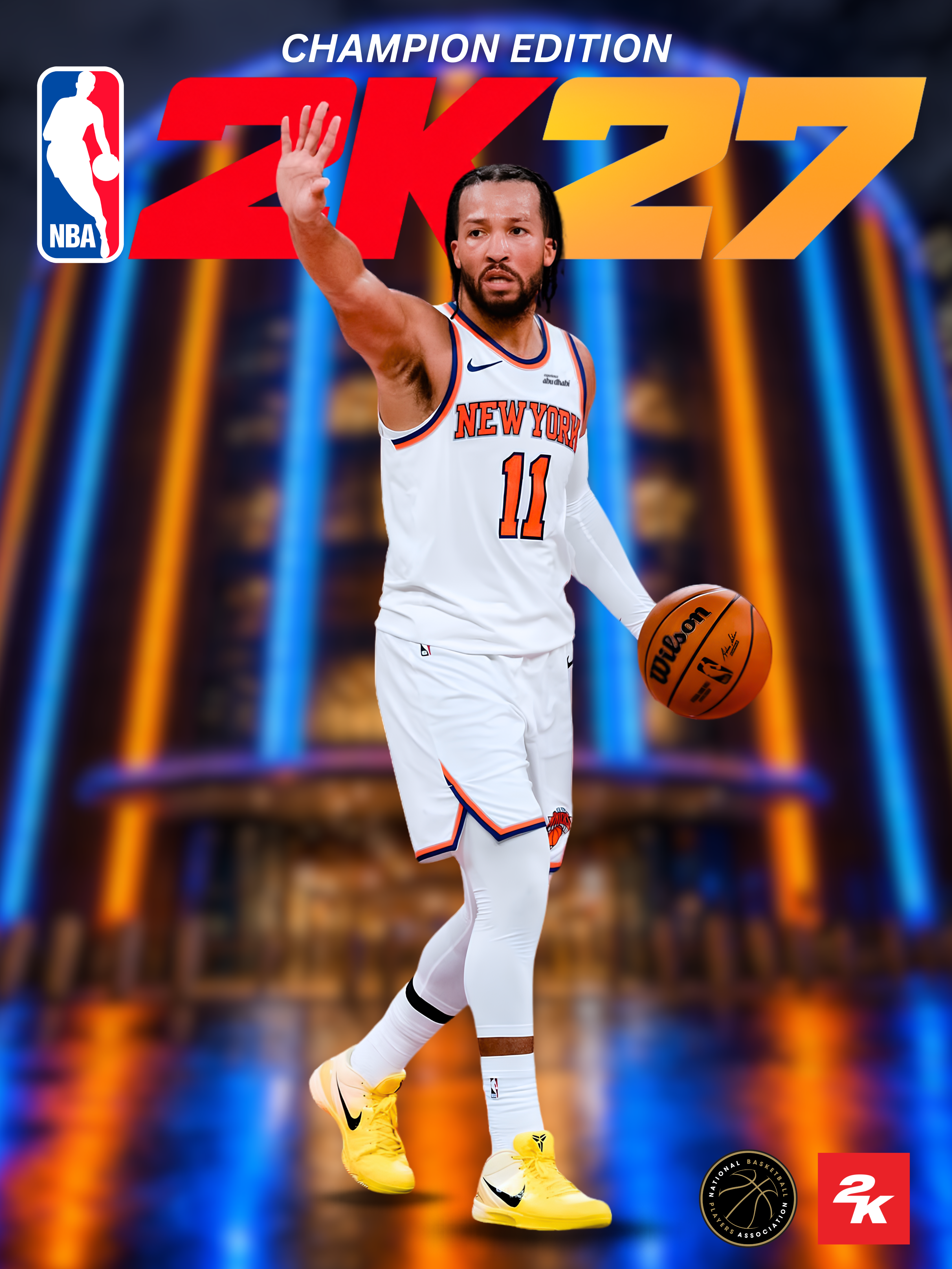 NBA 2K27 Jalen Brunson Cover