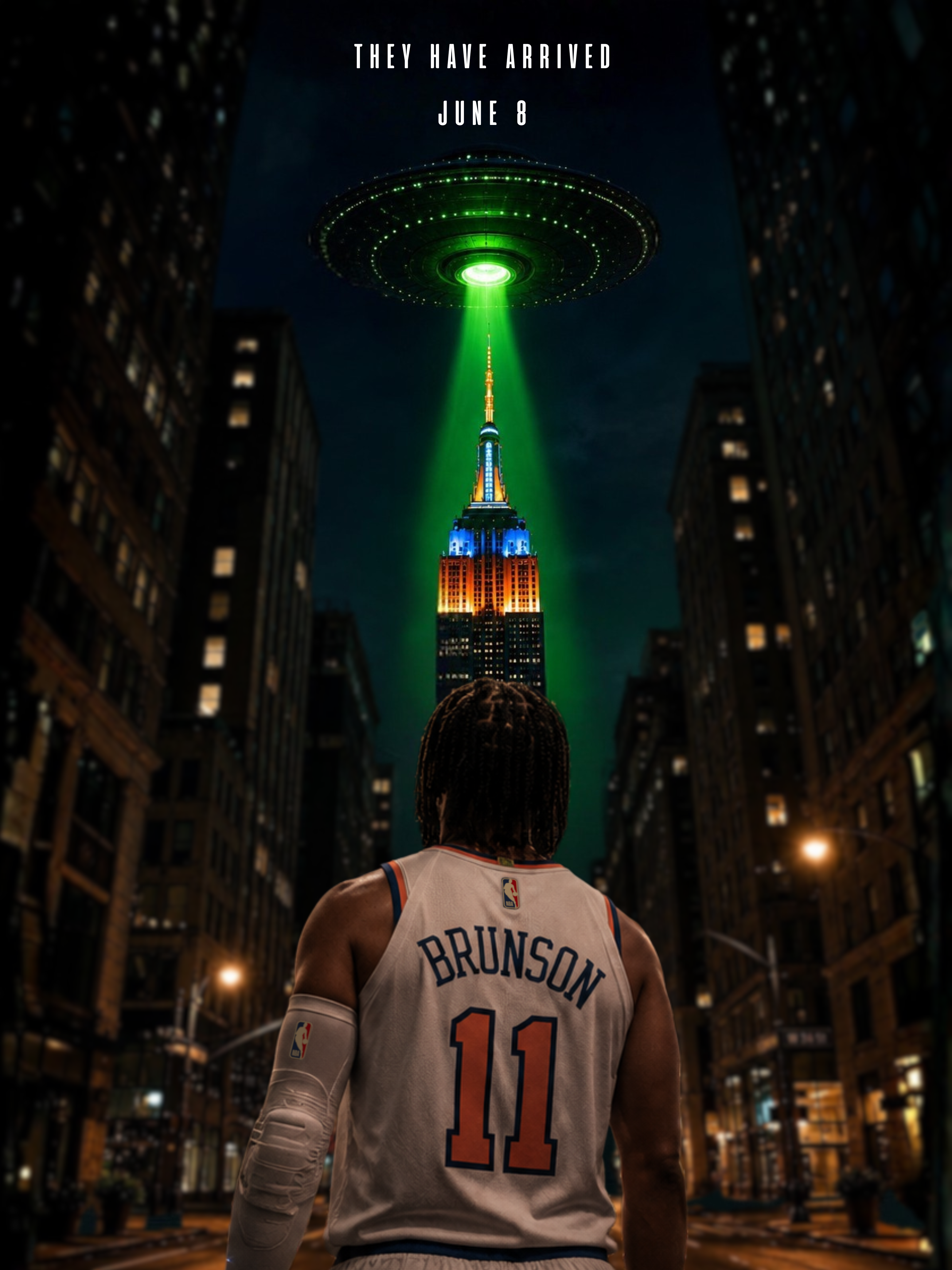 Knicks vs Spurs Game 3 Poster