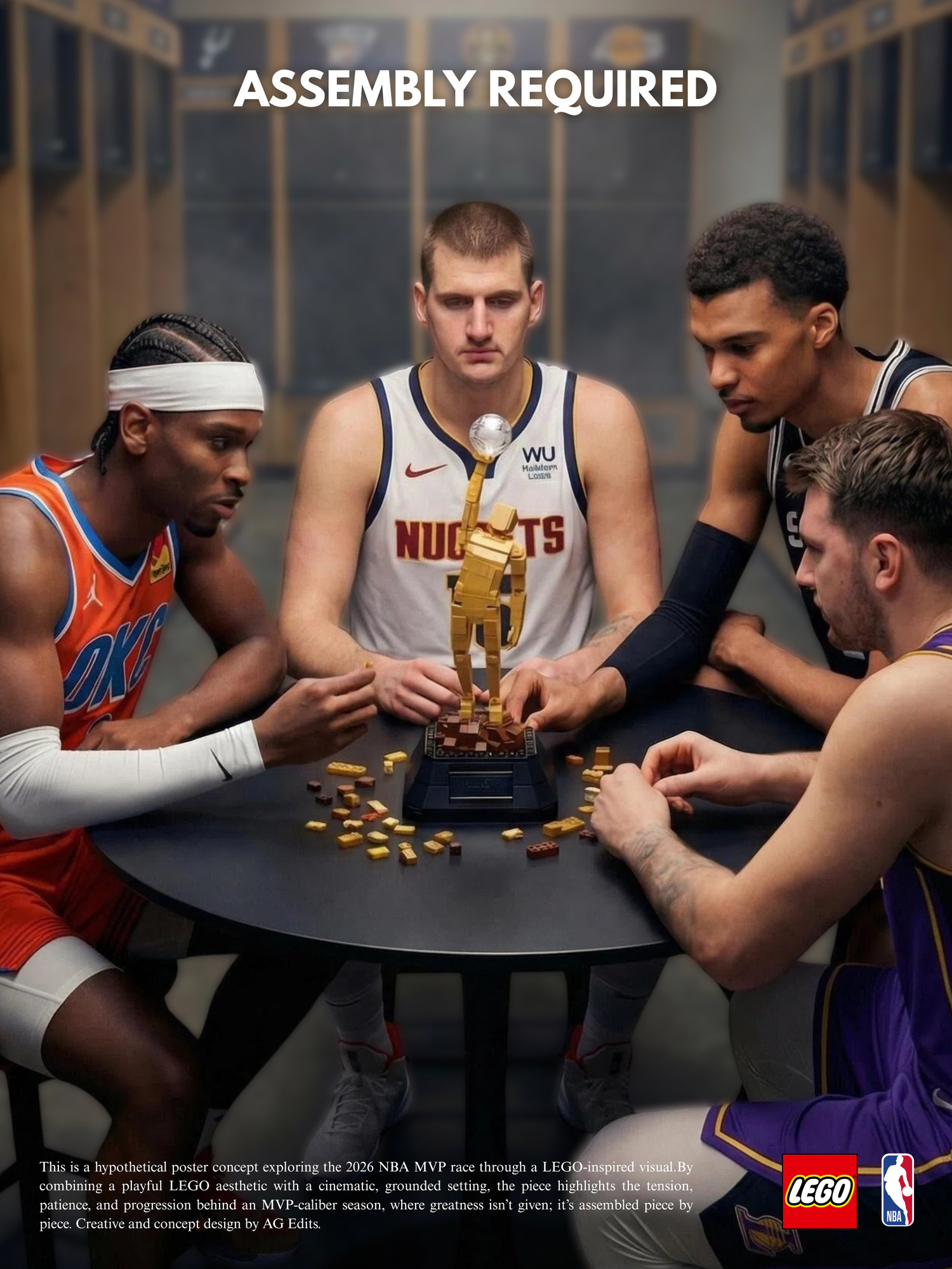 NBA x Lego Concept