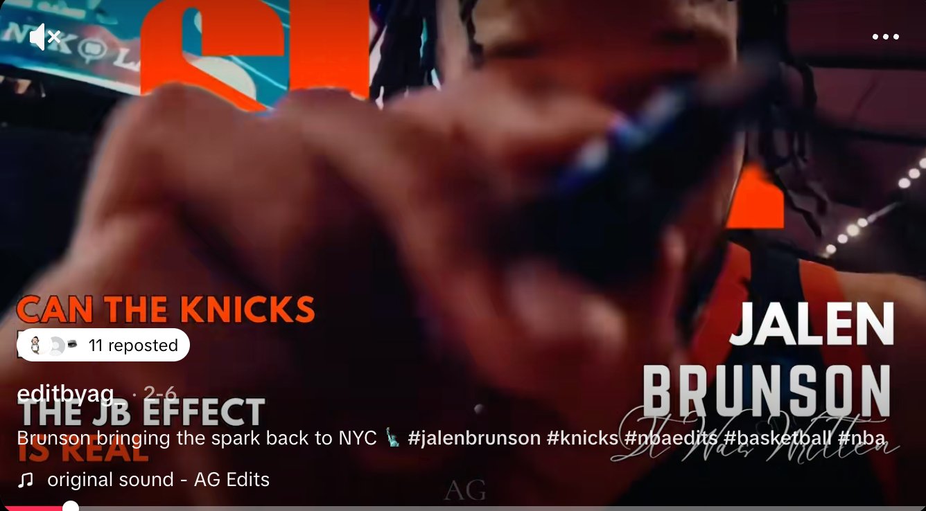 Brunson Bringing the Spark Back to NYC