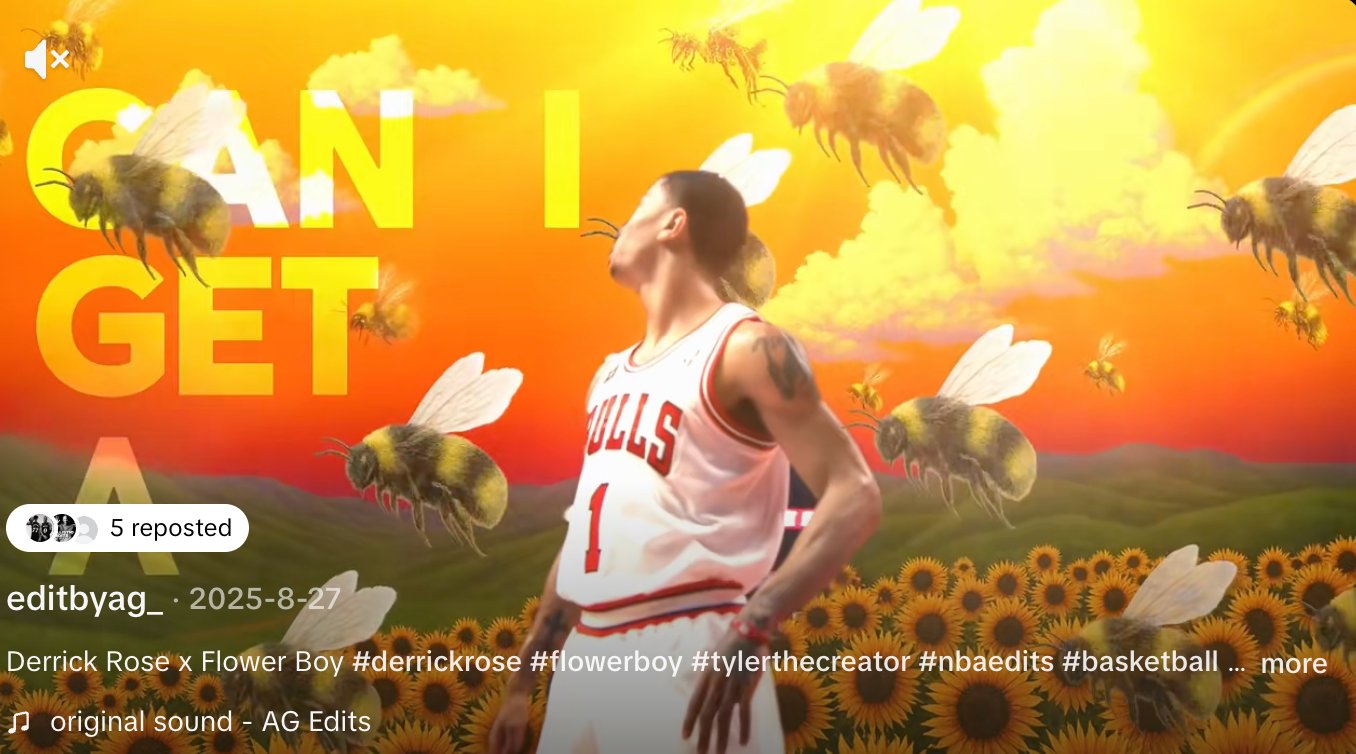 Derrick Rose x Flower Boy